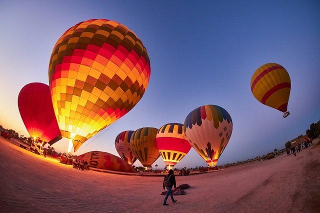 Amazing 1 Hour Luxor Hot Air Balloon Ride at Sunrise | Tolip Tours
